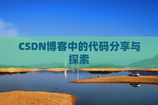 CSDN博客中的代码分享与探索